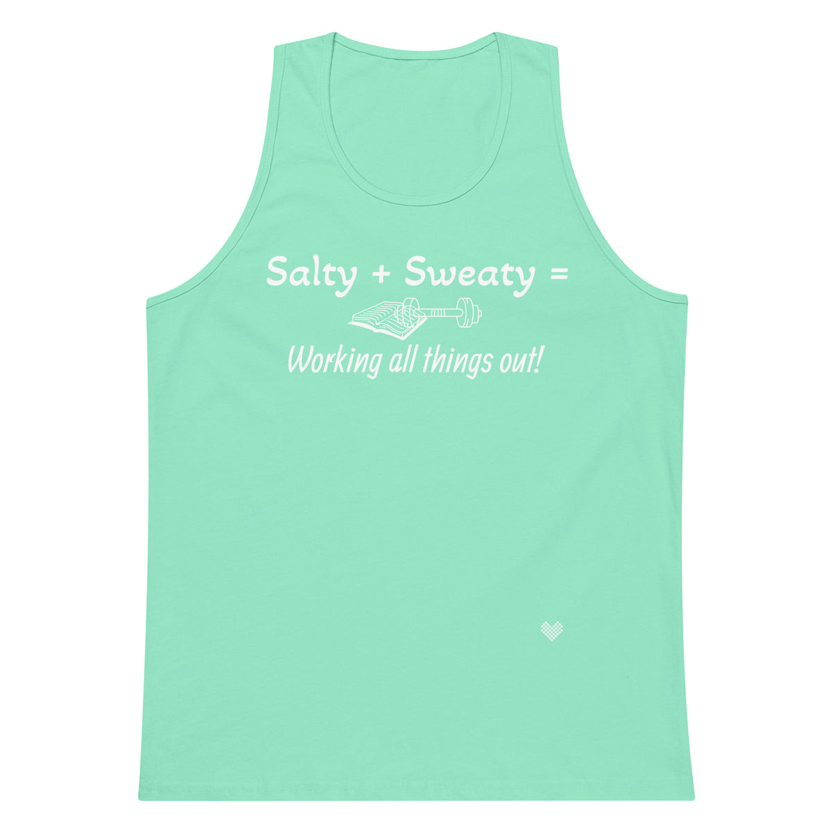 Salty & Sweaty tank top