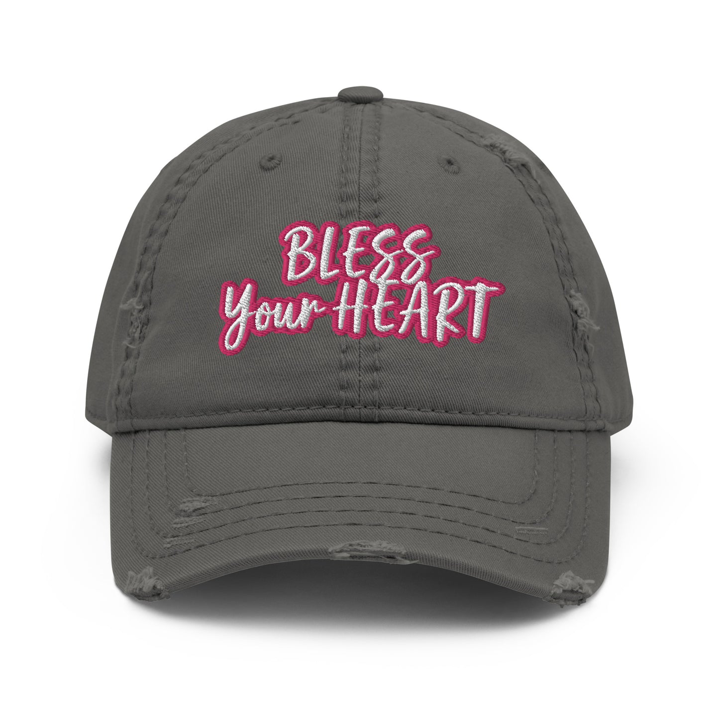 Bless Your Heart Distressed Hat