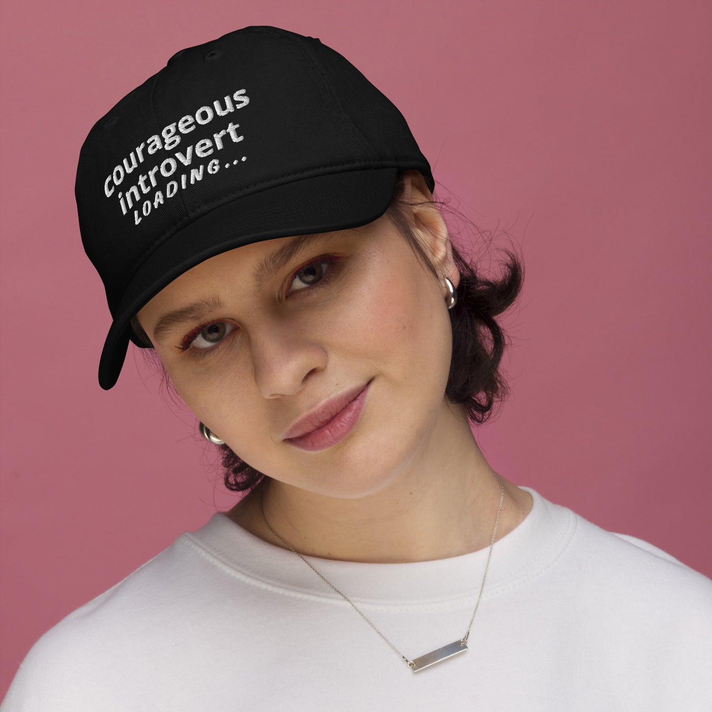 Courageous Introvert Loading Hat