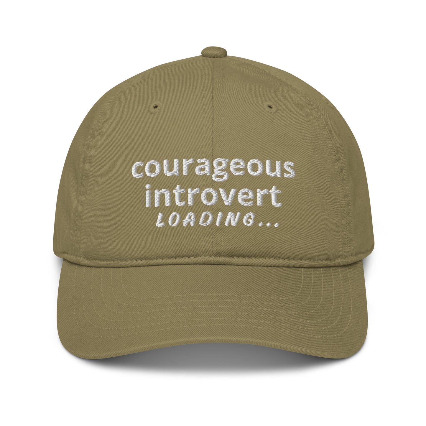 Courageous Introvert Loading Hat