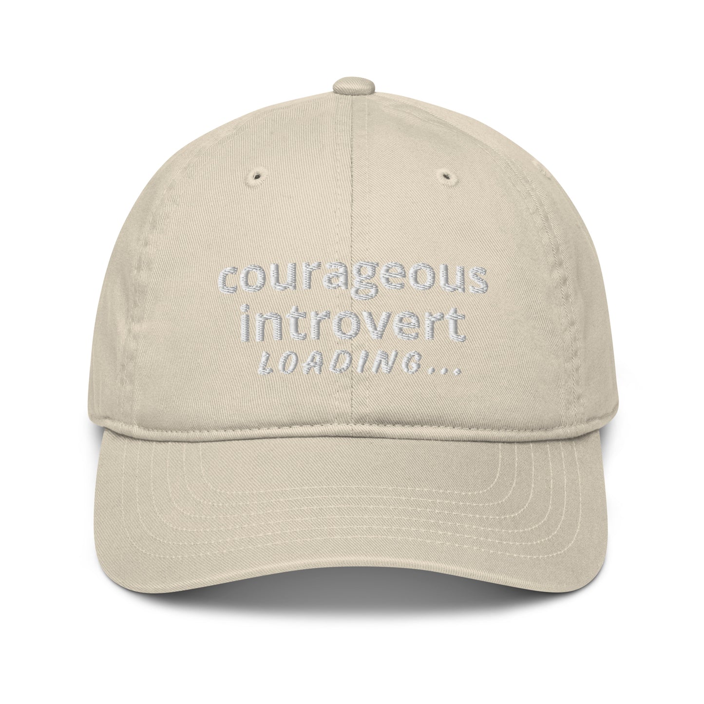 Courageous Introvert Loading Hat